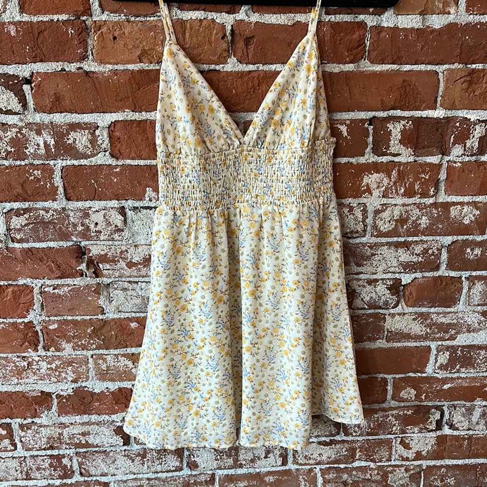 Floral Spaghetti Strap Dress
